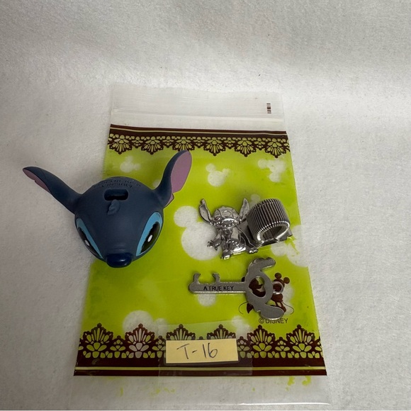 Set of 3 STITCH Pen Holder Key Plastic Key Cover Disney Japan - Picture 9 of 9